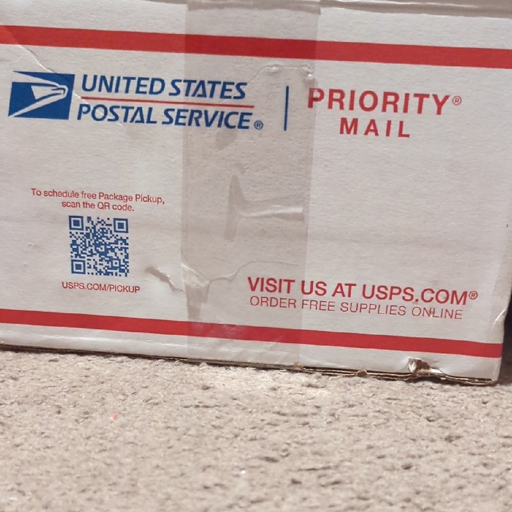 USPS Extra Shipping Label Priority Mail Box